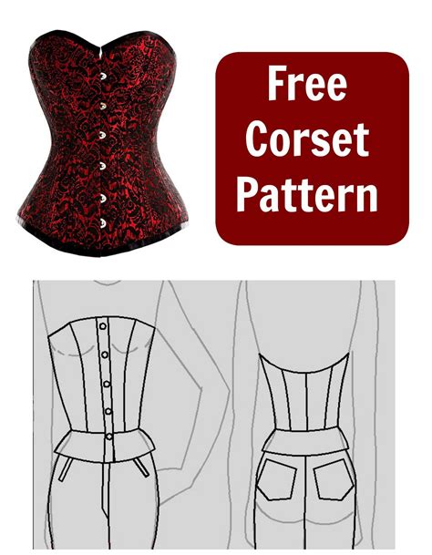 Crochet Bat Corset Pattern by Amy Crafted. . Best free corset top pattern pdf